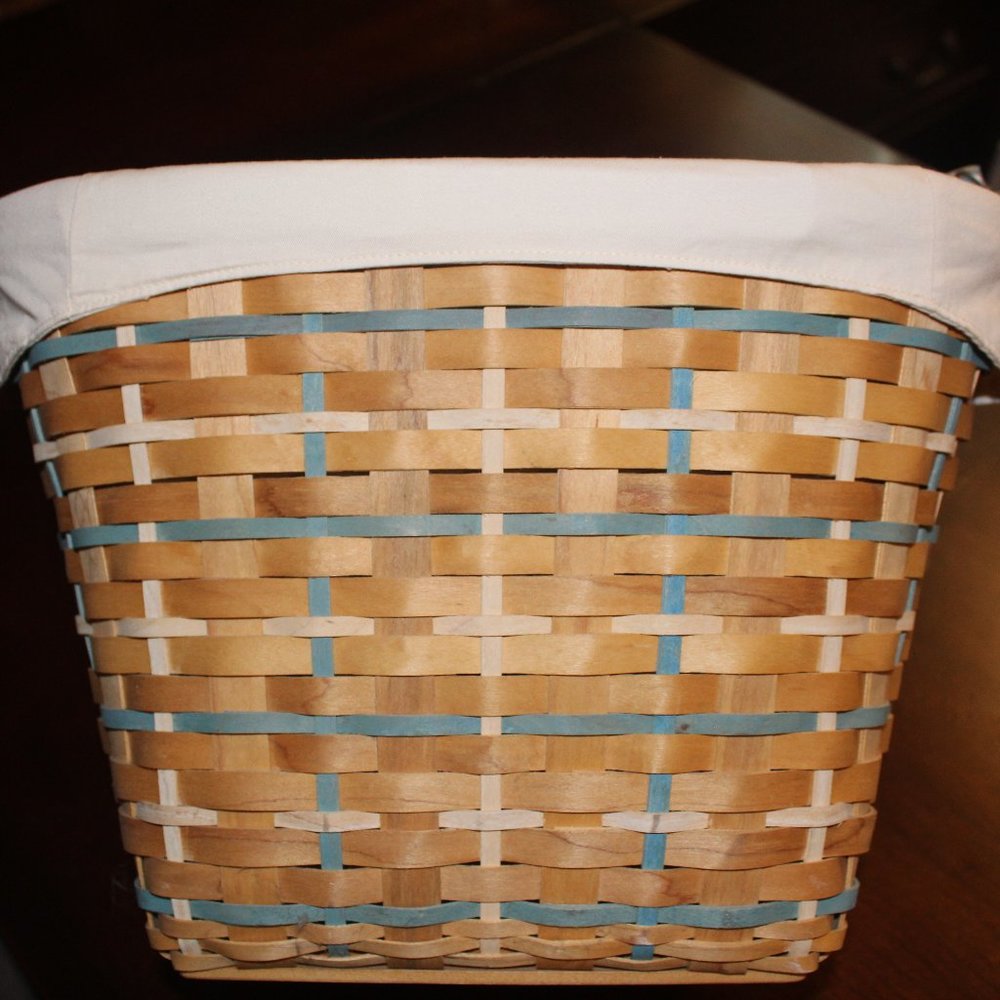 Longaberger Coastal Tote Basket Set